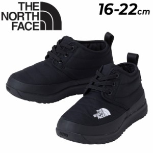 ノースフェイス キッズシューズ 16-22cm 子供靴 THE NORTH FACE ヌプシ オンボード ウォータープルーフ チャッカ はっ水 防水 中綿入り 