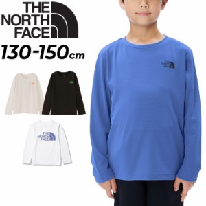 ノースフェイス キッズ 長袖Tシャツ 130-150cm 子供服 THE NORTH FACE GTDクルー アウトドア スポーツ ウェア 子ども ロンT キッズウェア