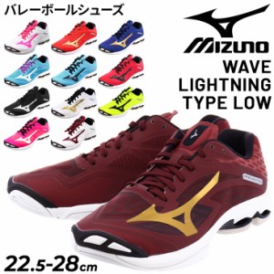 ミズノ バレーボールシューズ ローカット 2E相当 当店オリジナルカラー 全12色 メンズ レディース 22-28cm mizuno WAVE LIGHTNING TYPE L