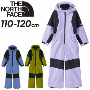 ノースフェイス キッズ ジャンプスーツ スノーウェア THE NORTH FACE ウォータープルーフワンピース 110cm 120cm 子供服 中綿 つなぎ 防