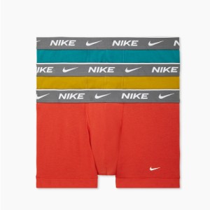 ナイキ ボクサーパンツ 3枚組 メンズ USサイズ NIKE TRUNK 3PK アンダーウェア インナー 男性 トランクス ブランド 下着/KE1008-GOT【返