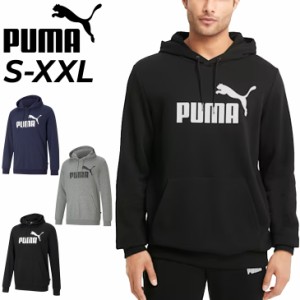 プーマ パーカー スウェット メンズ プルオーバー PUMA ESS ビッグロゴ フーディー スポーツウェア  スウェットシャツ スエット トップス