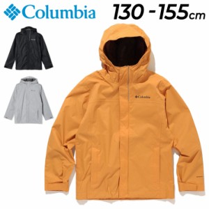 コロンビア キッズ レインジャケット 子ども用 Columbia ウォータータイトジャケット 130cm 140cm 155cm ジュニア 子供服 防水 透湿 再帰