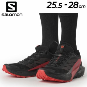 サロモン トレイルランニングシューズ メンズ SALOMON SENSE RIDE 5 ローカット ランニングシューズ トレイルシューズ 運動靴 トレラン 