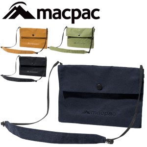 マックパック サコッシュ ショルダーバッグ MACPAC トレックミュゼット 肩掛け アウトドア  タウンユース 野外フェス 旅行 ポシェット か