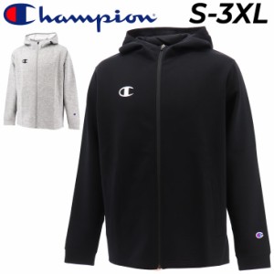 チャンピオン パーカー スウェット メンズ Champion フルジップ フーディ トレーニング バスケ スポーツウェア アウター ジップアップ 長