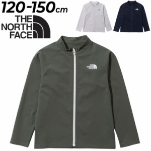 ノースフェイス キッズ ジャケット 水陸両用 THE NORTH FACE サンシェード フルジップ アウター 120-150cm 子供服 耐塩素 紫外線・日焼け