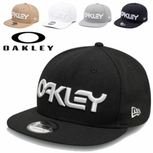 オークリー ベースボールキャップ 帽子 OAKLEY ニューエラ New Era 9FIFTY コラボ/メンズ レディース スポーツ  ロゴ ストリート ぼうし/