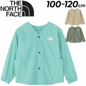 ノースフェイス スモック 長袖 キッズウェア THE NORTH FACE 子供服 100cm 110cm 120cm アウトドアウェア ナイロン はっ水 子ども 土遊び