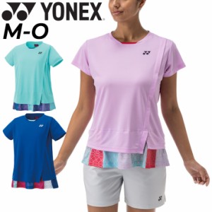 ヨネックス レディース ゲームシャツ YONEX 半袖 Tシャツ トップス バドミントン ソフトテニス スポーツウェア Tシャツ 女性用 吸汗速乾 