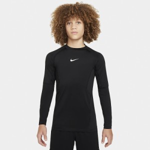 ナイキ キッズ インナーシャツ 長袖 USサイズ NIKE PRO Dri-FIT 速乾 ドライ ジュニア 130-160cm 子ども用 吸汗速乾 アンダーウェア サッ