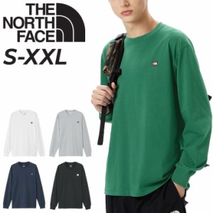 ノースフェイス 長袖 Tシャツ メンズ THE NORTH FACE スモールボックスロゴティー 速乾 ワンポイント ウェア アウトドア キャンプ タウン