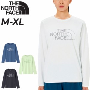 ノースフェイス 長袖 Tシャツ レディース THE NORTH FACE ビッグロゴティー 吸汗速乾 UVケア(UPF15-30) 抗菌防臭 登山 トレッキング キャ