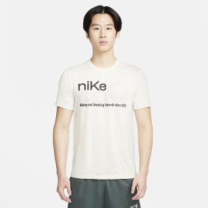 ナイキ 半袖 Tシャツ メンズ NIKE Dri-FIT Studio 72 トレーニング フィットネス 速乾 スポーツウェア クルーネック巣 プリントT 男性用 