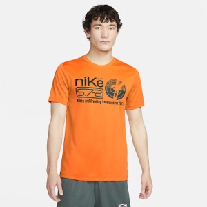 ナイキ 半袖 Tシャツ メンズ NIKE Dri-FIT Studio 72 トレーニング フィットネス 速乾 スポーツウェア クルーネック巣 プリントT 男性用 