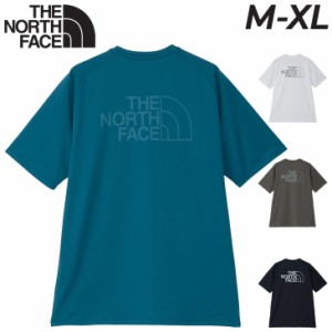 ノースフェイス 半袖 Tシャツ メンズ THE NORTH FACE ショートスリーブ ES アンペアクルー 男性用 カットソー クルーネック UVケア 抗菌