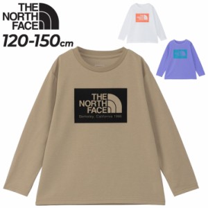 ノースフェイス キッズ 長袖 Tシャツ THE NORTH FACE TNFバグフリー グラフィックティー 子供服 120cm 130cm 140cm 150cm 虫よけ加工 吸