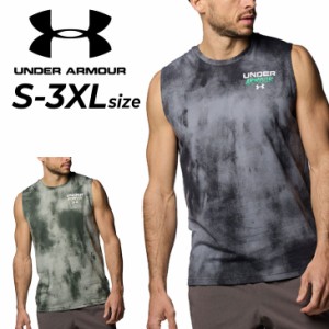 アンダーアーマー ノースリーブ シャツ メンズ UNDER ARMOUR スリーブレスTシャツ トレーニング スポーツウェア ウエア 速乾 ドライ 男性