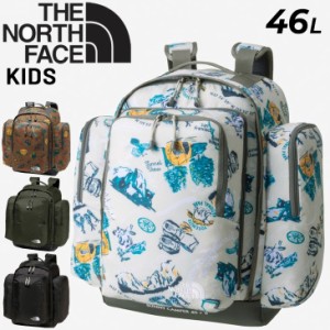 ノースフェイス キッズ リュックサック 46L バッグ 子ども用 THE NORTH FACE サニーキャンパー40＋6 バックパック 大容量 子供 アウトド