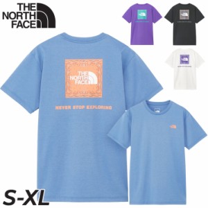 ノースフェイス 半袖 Tシャツ レディース THE NORTH FACE バンダナ スクエアロゴティー 速乾 女性用 アウトドアウェア ウエア キャンプ 