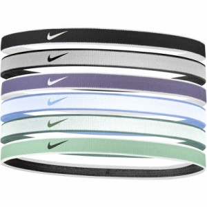 ナイキ NIKE チップ スウッシュ スポーツ ヘッドバンド 6本パック スポーツ ブランド nike アクセサリー ユニセックス 髪留め 小物 ヘア