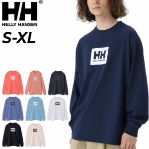 ヘリーハンセン 長袖 Tシャツ メンズ レディース HELLYHANSEN HHロゴティー カットソー プリントT アウトドアウェア ウエア 登山 トレッ