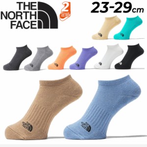 ノースフェイス 靴下 2足組 メンズ レディース THE NORTH FACE TNF ロゴ 2P ショート スニーカー シューズソックス 抗菌防臭 アウトドア 