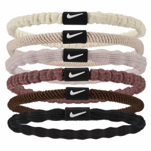 ナイキ ヘアゴム 6本パック NIKE フレックスヘアタイ 6PK スポーツ ブランド nike スポーツ アクセサリー ユニセックス ヘアアクセ 黒 ブ