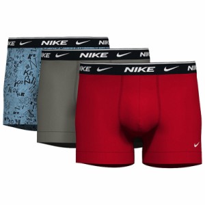 ナイキ ボクサーパンツ 3枚組 メンズ USサイズ NIKE TRUNK 3PK 3枚セット アンダーウェア インナー 男性 トランクス ブランド 下着 アパ