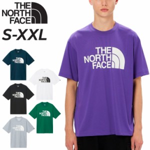 ノースフェイス 半袖 Tシャツ メンズ THE NORTH FACE カラードームティー 速乾 薄手 男性用 大きいサイズ ロゴT プリントT アウトドアウ