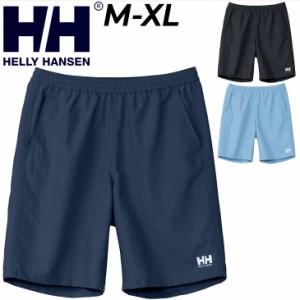 ヘリーハンセン 水着 ショートパンツ 水陸両用 メンズ ユニセックス HELLYHANSEN ソリッドウォーターショーツ インナー付 ハーフ丈 アウ