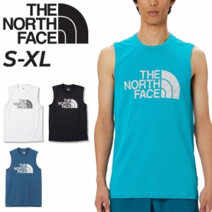 ノースフェイス ノースリーブシャツ メンズ タンクトップ THE NORTH FACE スリーブレス Tシャツ 吸汗速乾 抗菌防臭 UVカット トレーニン