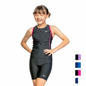 ナイキ スクール水着 セパレートタイプ キッズ 女の子 ジュニア スイムウェア NIKE SWIM GIRLS セパレーツ パッドなし 120cm 130cm 140cm