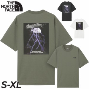 ノースフェイス 半袖 Tシャツ メンズ ユニセックス THE NORTH FACE TNFライトニングティー バックプリント 速乾 アウトドアウェア ウエア