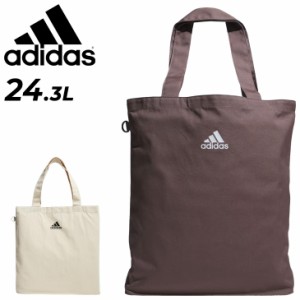 アディダス トートバッグ 24.3L かばん adidas キャンバス エコバッグ スポーツ  コットン 鞄 ショッパー お買い物 サブバッグ ブランド 