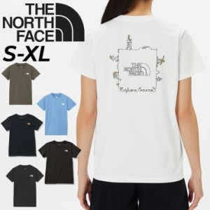 ノースフェイス 半袖 Tシャツ レディース THE NORTH FACE バックプリント クルーネック アウトドアウェア 女性用 トップス  レディースウ