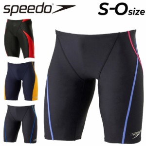 スピード メンズ 水着 水泳 練習用 スイムウェア SPEEDO プッシュアップ ターンズジャマー 膝上 4分丈 耐塩素 男性 男子 競泳 トレーニン