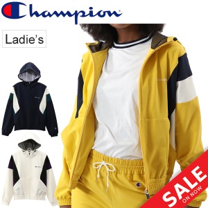 ジャケット パーカー レディース チャンピオン champion ジップフードジャケット スポーツウェア 女性 アウター ジャンパー ロゴ 普段使