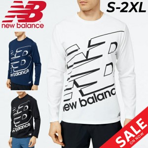 長袖 Tシャツ メンズ ニューバランス Newbalance/スポーツウェア トレーニング ジム フィットネス 運動 男性 ドライ 速乾 トップス デイ