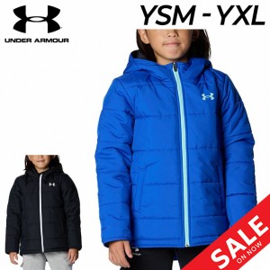 アンダーアーマー キッズ 中綿ジャケット UNDER ARMOUR フルジップ ジャケット 子ども用 防寒 アウター 130-160cm ジュニア 子供服 キッ