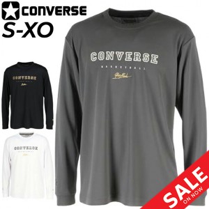 コンバース 長袖 Tシャツ メンズ CONVERSE ゴールドシリーズ GSプリントT バスケットボール スポーツウェア 吸汗速乾 男性 男子 バスケ 