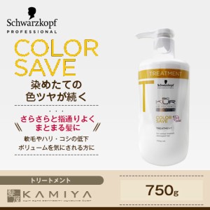 シュワルツコフ BC クア カラーセーブ トリートメント 750g|シュワルツコフ トリートメント 褪色防止 髪色キープ 色持ち 艶 つや カラー