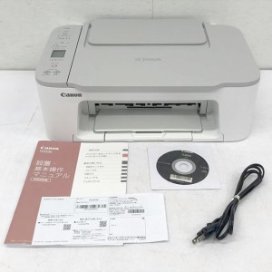 C5440YO ◆0610_6凹【美品】インクジェットプリンター A4 複合機 キヤノン TS3530  Wi-Fi対応家電 OA機器