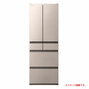 C5818YO 【未使用・B品】冷凍冷蔵庫 485L 日立 R-HW49S(N) 24年製 幅65cm フレンチドア 6ドア
