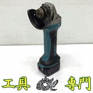 Q4577 送料無料！【中古品】14.4V ディスクグラインダ 100mm マキタ GA400D  電動 充電回数57回