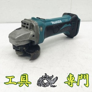 Q4953 送料無料！【中古品】14.4Vディスクグラインダー マキタ GA400DZ  