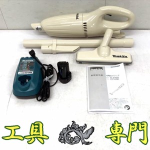 Q5175 ◆0510_3凹　送料無料！【美品】10.8V 充電式クリーナー マキタ CL100DW  充電工具 クリーナー