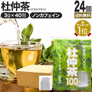 杜仲茶100袋タイプ 3g×40包×24個セット 送料無料 宅配便 | 杜仲茶 とちゅう茶 茶葉 ティーパック ダイエット ダイエット食品 ダイエッ