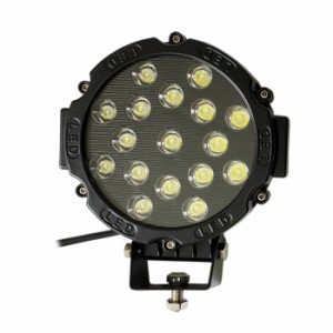 LED作業灯  LED集魚灯 12v 24v 拡散 広角 60度  防水 51w  LED投光器  夜釣り 工事  led バックランプ  デッキライト  フィッシング  LED