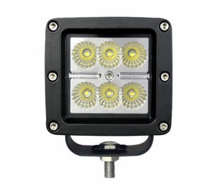 LEDワークライトCREE製 広角 18w 6連 LED作業灯 LED投光器 ワークライト 作業灯 LED 24V 12v兼用